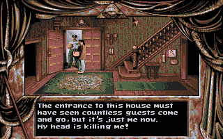 Dark Seed (Amiga CD32) screenshot: What does the postman bring me?