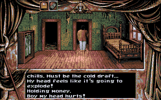 Dark Seed (Amiga CD32) screenshot: A second bedroom.