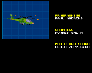 Seek and Destroy (Amiga CD32) screenshot: Credits.
