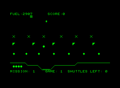 Rescue! (Commodore PET/CBM) screenshot: Right in the middle of it