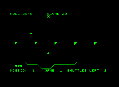 Rescue! (Commodore PET/CBM) screenshot: Going back up