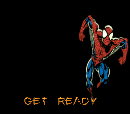 Venom • Spider-Man: Separation Anxiety (SNES) screenshot: Epic "get ready" screen.