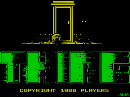 Thing! (ZX Spectrum) screenshot: Loading Screen