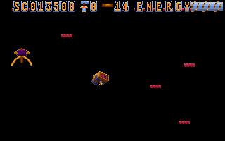 Hyperforce (Amiga) screenshot: Lot of empty space