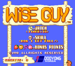 Yam! Yam!? (Arcade) screenshot: Also called Wise Guy