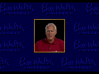 Bill Walsh College Football (SEGA CD) screenshot: Watching a video