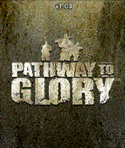 Pathway to Glory (N-Gage) screenshot: Title screen.