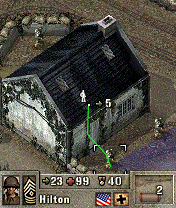 Pathway to Glory (N-Gage) screenshot: Nice house!