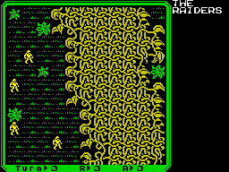 Rebelstar II: Alien Encounter (ZX Spectrum) screenshot: Starting setup