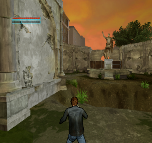 Jumper: Griffin's Story (PlayStation 2) screenshot: Level 1