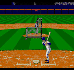ESPN Baseball Tonight (SEGA CD) screenshot: Practicing