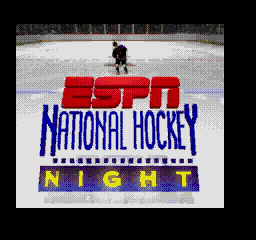 ESPN National Hockey Night (SEGA CD) screenshot: Title screen