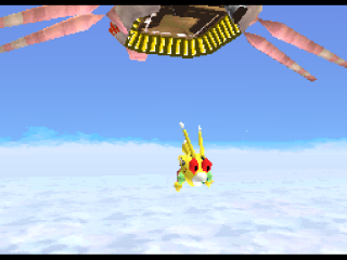 Robbit Mon Dieu (PlayStation) screenshot: Starting the second level