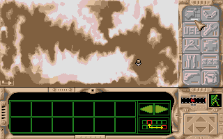 Robinson's Requiem (Atari ST) screenshot: The map