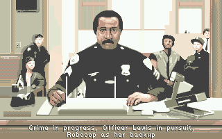 RoboCop 3 (Atari ST) screenshot: Your job