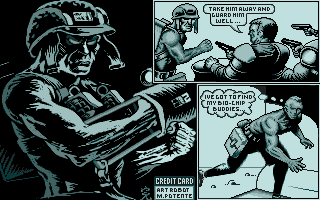 Rogue Trooper (Atari ST) screenshot: Loading screen