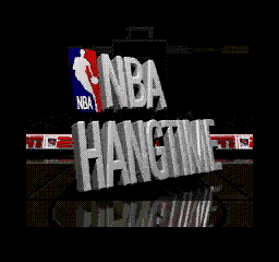 ESPN NBA Hangtime '95 (SEGA CD) screenshot: Title