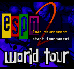 ESPN NBA Hangtime '95 (SEGA CD) screenshot: Time for a world tour