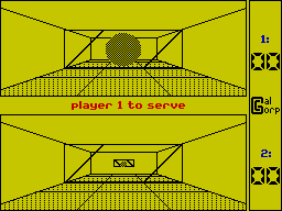 Room Ten (ZX Spectrum) screenshot: Game start