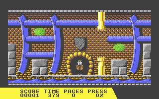 Round the Bend! (Atari ST) screenshot: Which way to go?
