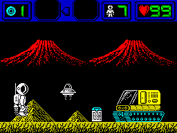 Heritage (ZX Spectrum) screenshot: Note