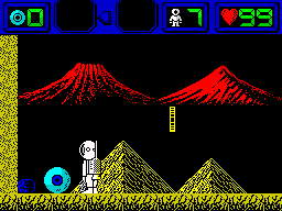 Heritage (ZX Spectrum) screenshot: First data disc