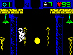Heritage (ZX Spectrum) screenshot: Inside the base