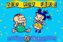 Screenshot of Rugrats: Castle Capers (Game Boy Advance, 2001) - MobyGames