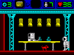 Heritage (ZX Spectrum) screenshot: Dog