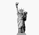 Hatris (Game Boy) screenshot: I see. God bless America.