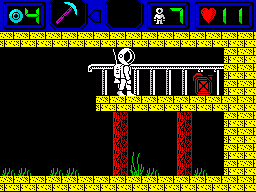 Heritage (ZX Spectrum) screenshot: Gasoline