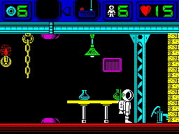Heritage (ZX Spectrum) screenshot: Water pump
