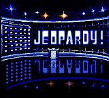 Jeopardy! (Game Gear) screenshot: Title screen