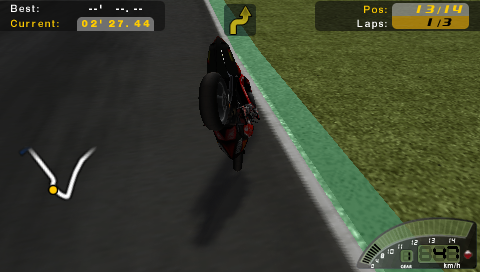 Screenshot of SBK: Superbike World Championship (PSP, 2008) - MobyGames