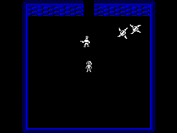 Infestation (ZX Spectrum) screenshot: Third girl saved