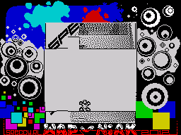 Dziurak: Go to Hole! - Wapniak Party Version (ZX Spectrum) screenshot: Level 2