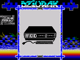 Dziurak: DeLuxe (ZX Spectrum) screenshot: Prize