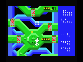 Scion (MSX) screenshot: Destroy the structures