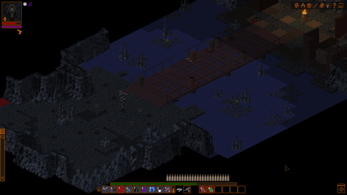 UnderRail (Windows) screenshot: Pay caution to the traps on the ground