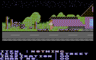 To be on Top (Commodore 64) screenshot: Starting out