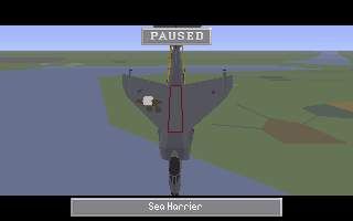 Air Duel: 80 Years of Dogfighting (DOS) screenshot: Eject! Eject!