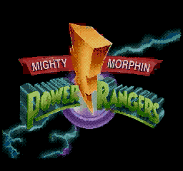 Mighty Morphin Power Rangers (SEGA CD) screenshot: Title