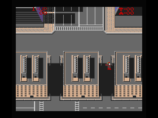 Tokio (MSX) screenshot: Tokio's under atack