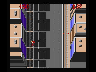 Tokio (MSX) screenshot: At the end of each level you 'll have to face the Level Boss