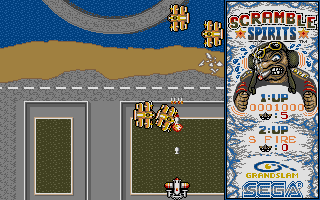 Scramble Spirits (Atari ST) screenshot: Enemy air crafts ahead