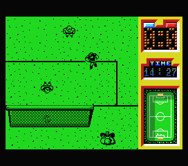 Emilio Butragueño ¡Fútbol! (MSX) screenshot: GOOOOOOAL!
