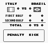 Football International (Game Boy) screenshot: No goals...