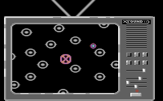 To be on Top (Commodore 64) screenshot: The inspiration collecting mini game