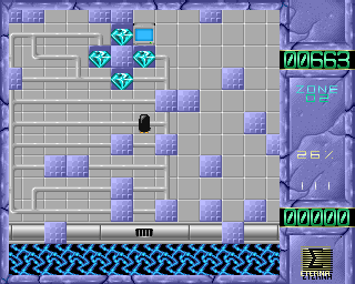 Poizone (Acorn 32-bit) screenshot: Diamonds