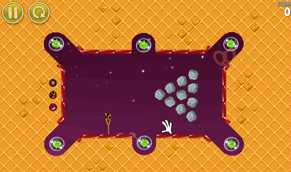 Screenshot of Angry Birds: Space (Windows, 2012) - MobyGames